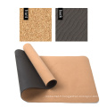 Yugland Anti-Fatigue non-glissement épaississant des tapis de yoga Cork TPE